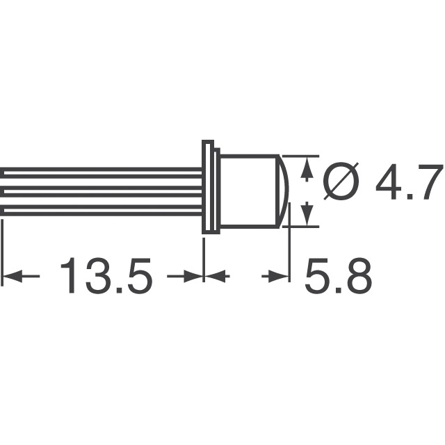 BPY 62-3/4 OSRAM Opto (ams OSRAM)  Optical Sensors - Phototransistors
